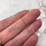 WOMEN'S RING gold 5.5