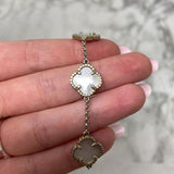925 WOMEN'S BRACELET silver white