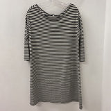BROOKLYN INDUSTRIES WOMEN'S DRESS black white L