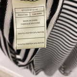 BROOKLYN INDUSTRIES WOMEN'S DRESS black white L