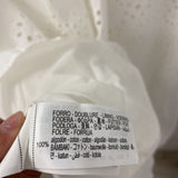 ZARA WOMEN'S DRESS white XL