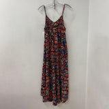 pink stitch WOMEN'S DRESS navy pink orange 10