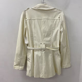 GUESS WOMEN'S COAT ivory L