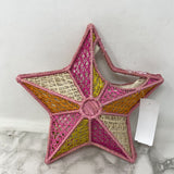 WOMEN'S BAG pink orange yellow cream