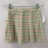 SUNDAY BEST WOMEN'S SKIRT lime pink white 2