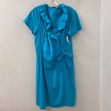 LAFAYETTE 148 WOMEN'S DRESS turquoise 14