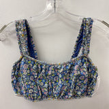AMERICAN EAGLE WOMEN'S TOP blue pink lime M
