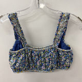 AMERICAN EAGLE WOMEN'S TOP blue pink lime M