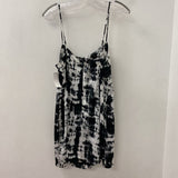 garage WOMEN'S DRESS black white M