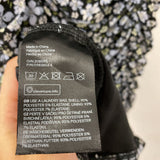 H&M WOMEN'S DRESS black blue S