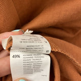 RESERVED WOMEN'S TOP burnt orange XS