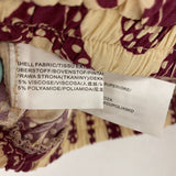 MOON RIVER WOMEN'S BLOUSE/SHIRT plum cream XS
