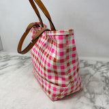 J CREW WOMEN'S BAG pinks white