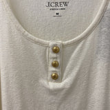 J CREW WOMEN'S TANK/CAMI cream M