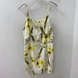 DYNAMITE WOMEN'S DRESS white yellow L