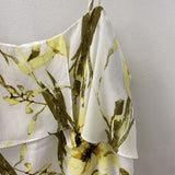 DYNAMITE WOMEN'S DRESS white yellow L