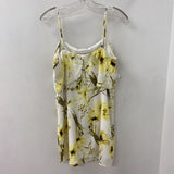 DYNAMITE WOMEN'S DRESS white yellow L