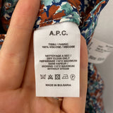 A.P.C. rue madame paris WOMEN'S SKIRT navy rust white XS/34