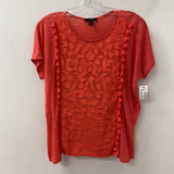 J CREW WOMEN'S T-SHIRT red XS