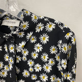 GEORGES RECH WOMEN'S BLOUSE/SHIRT daisy print S38