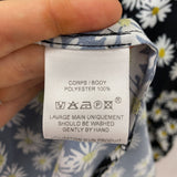 GEORGES RECH WOMEN'S BLOUSE/SHIRT daisy print S38