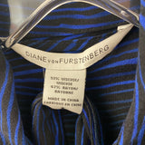 DIANE von FURSTENBERG WOMEN'S DRESS navy black 8
