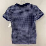 JNY jones new york WOMEN'S T-SHIRT navy white geo S