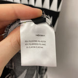 WOMEN'S DRESS white black geo 8-M/44