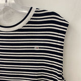 TOMMY HILFIGER WOMEN'S DRESS white black stripe XL