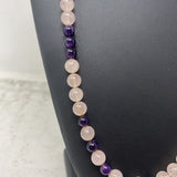 WOMEN'S NECKLACE pink purple