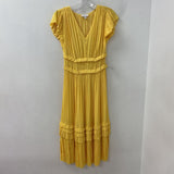 CURRENT AIR WOMEN'S DRESS yellow XS