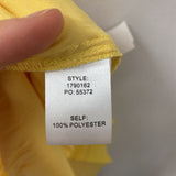 CURRENT AIR WOMEN'S DRESS yellow XS