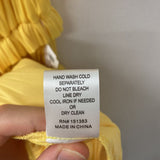 CURRENT AIR WOMEN'S DRESS yellow XS