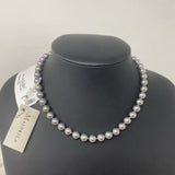 MAJORICA WOMEN'S NECKLACE grey