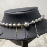 MAJORICA WOMEN'S NECKLACE grey