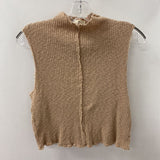 T.LA WOMEN'S TANK/CAMI beige mix M