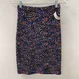 ST JOHN WOMEN'S SKIRT black multi 2