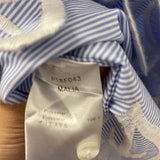 anne fontaine WOMEN'S BLOUSE/SHIRT blue white S/38