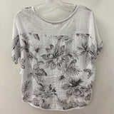 PISTACHE WOMEN'S BLOUSE/SHIRT grey black XS