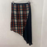 McQ ALEXANDER MCQUEEN WOMEN'S SKIRT navy orange white S/40