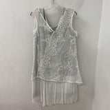 ELISA CAVALETTI WOMEN'S PARTY DRESS silver white S