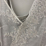 ELISA CAVALETTI WOMEN'S PARTY DRESS silver white S