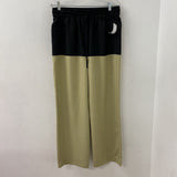 TOPSHOP WOMEN'S PANTS black beige 10