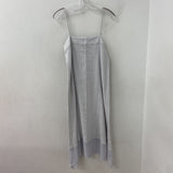 DKNY WOMEN'S DRESS grey white XS