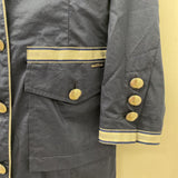 AIRFIELD WOMEN'S COAT navy silver 10/12