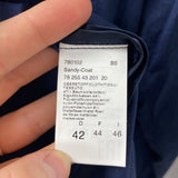 AIRFIELD WOMEN'S COAT navy silver 10/12