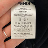 FENDI WOMEN'S SWEATER black white L/48