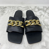 H&M WOMEN'S SANDALS black gold 41