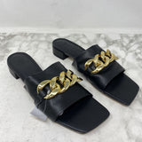 H&M WOMEN'S SANDALS black gold 41