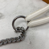 LAUREN ralph lauren WOMEN'S BELT silver white L